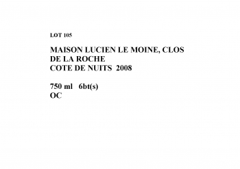 Lot 105