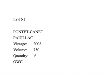 Lot 81